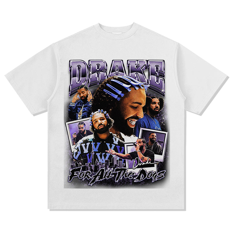 For All The Dogs By Drake Signature Tee Hoodie, Sweatshirt | CoreVibeTees.com (Image 4)
