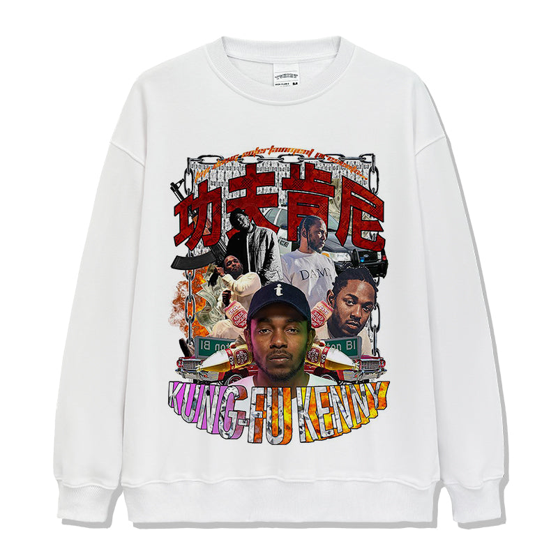 Kungfu Kenny By Kendrick Lamar Sweatshirt T-Shirts, Hoodie | CoreVibeTees.com (Image 3)