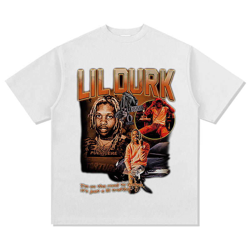 I Am on the Road to Riches,its Just a Lil Traffic by Lil Durk TEE Hoodie, Sweatshirt | CoreVibeTees.com (Image 4)