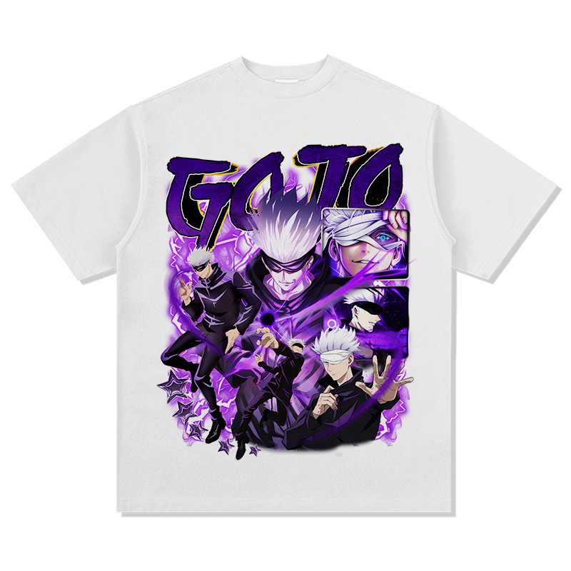 Gojo Satoru Jujutsu Kaisen "Anime" TEE Hoodie, Sweatshirt | CoreVibeTees.com (Image 3)