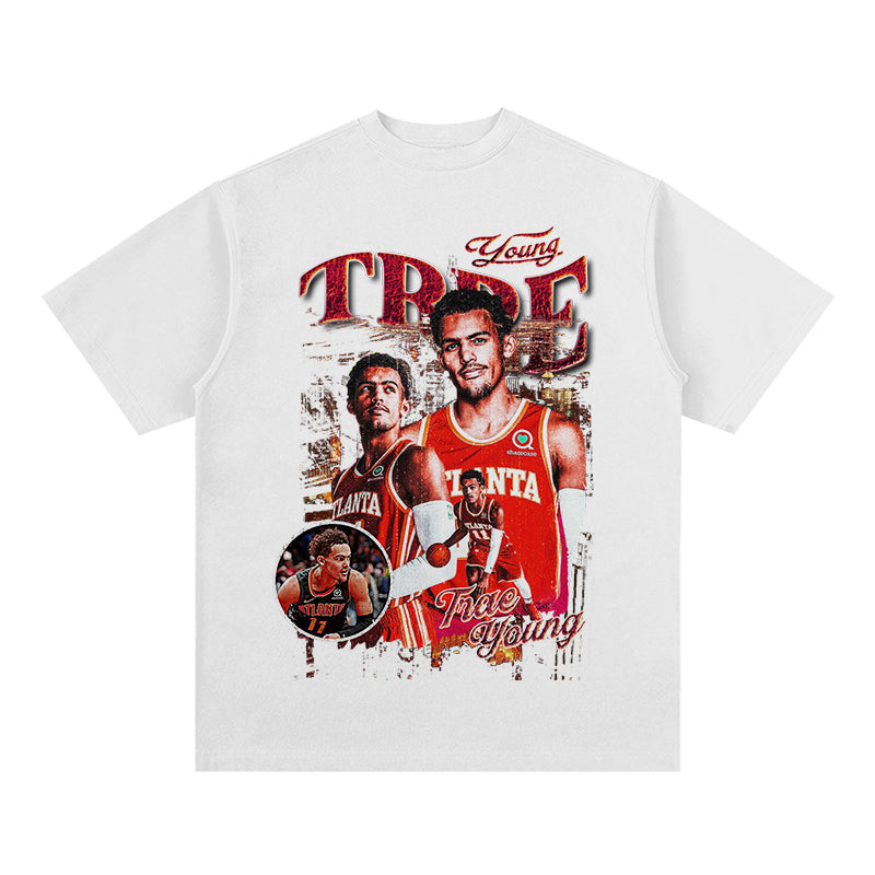 Trae Young TEE NBA Style001 Hoodie, Sweatshirt | CoreVibeTees.com (Image 4)