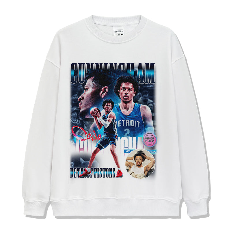 Cade Cunningham Sweatshirt NBA T-Shirts, Hoodie | CoreVibeTees.com (Image 3)