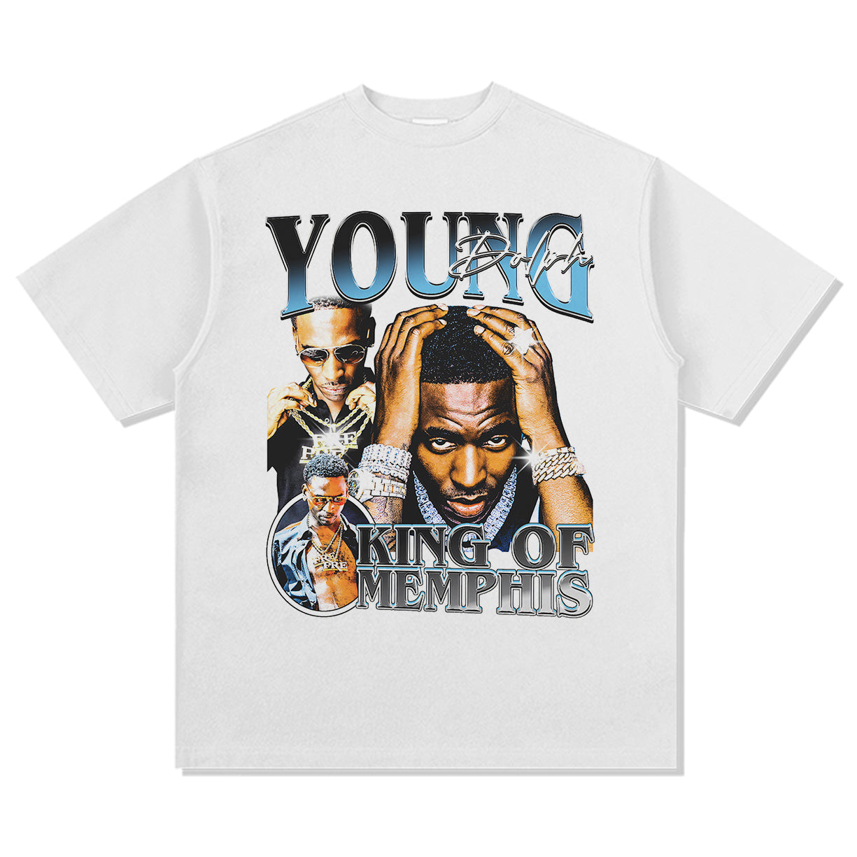 King Of Memphis By Young Dolph Tee Hoodie, Sweatshirt | CoreVibeTees.com (Image 4)