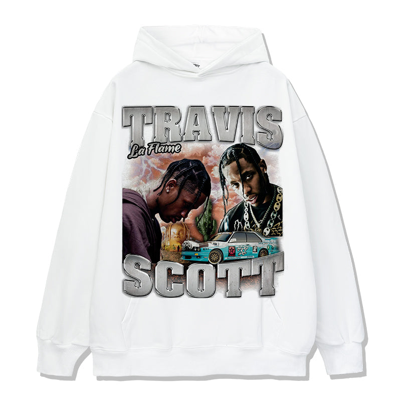 La Flame By Travis Scott Hoodie T-Shirts, Sweatshirt | CoreVibeTees.com (Image 3)