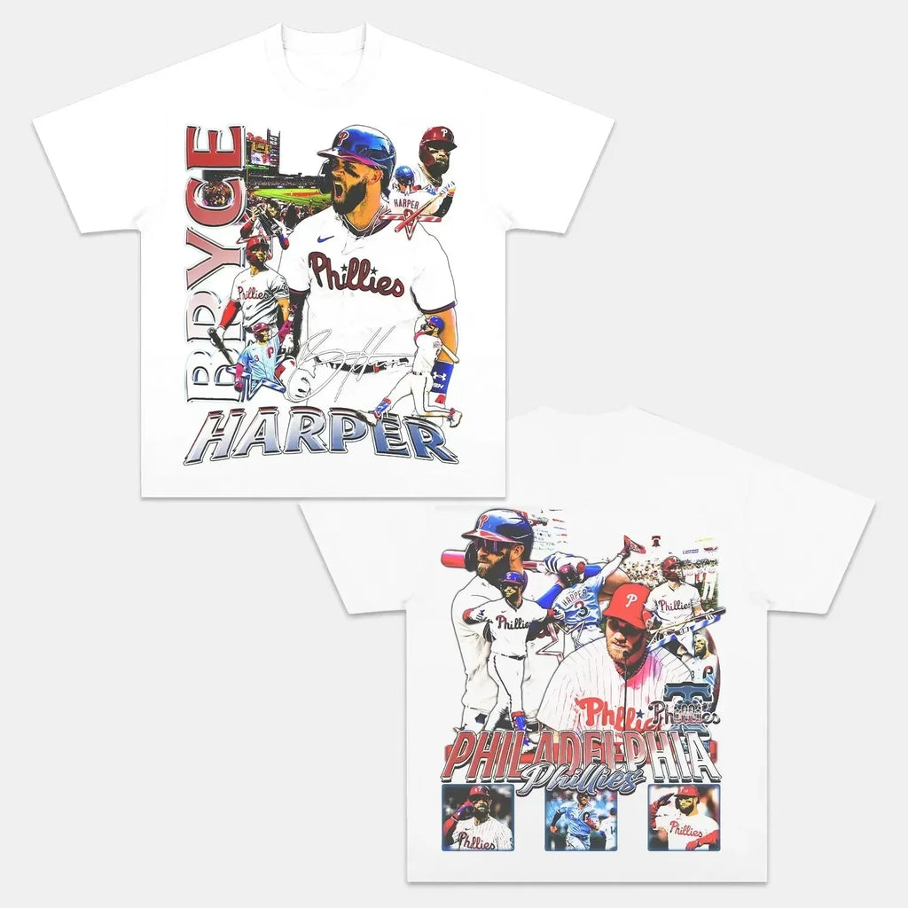 Bryce Harper Back Design TEE Hoodie, Sweatshirt | CoreVibeTees.com (Image 4)