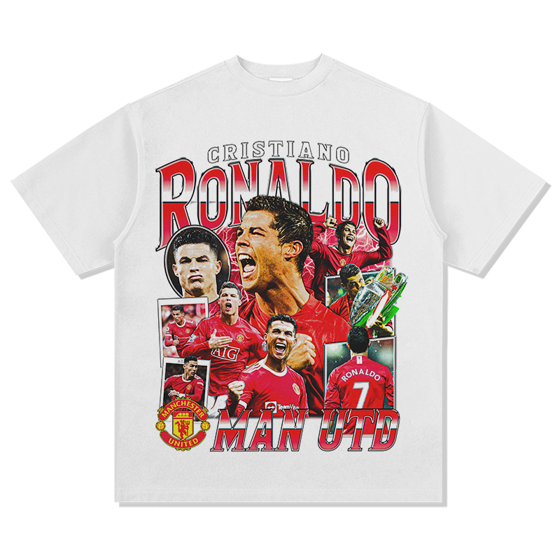 Cristiano Ronaldo "Man Utd" TEE Hoodie, Sweatshirt | CoreVibeTees.com (Image 4)