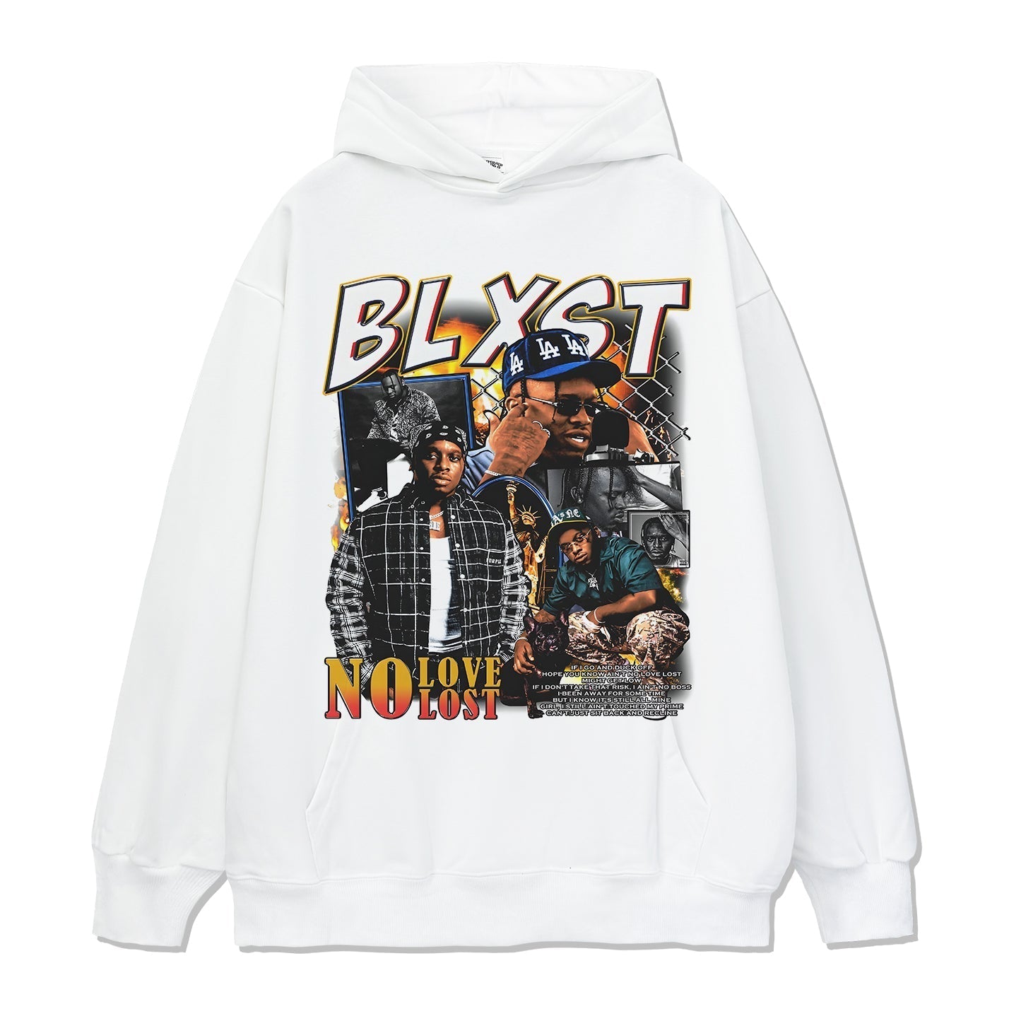 NO LOVE LOST By BLXST HOODIE T-Shirts, Sweatshirt | CoreVibeTees.com (Image 3)