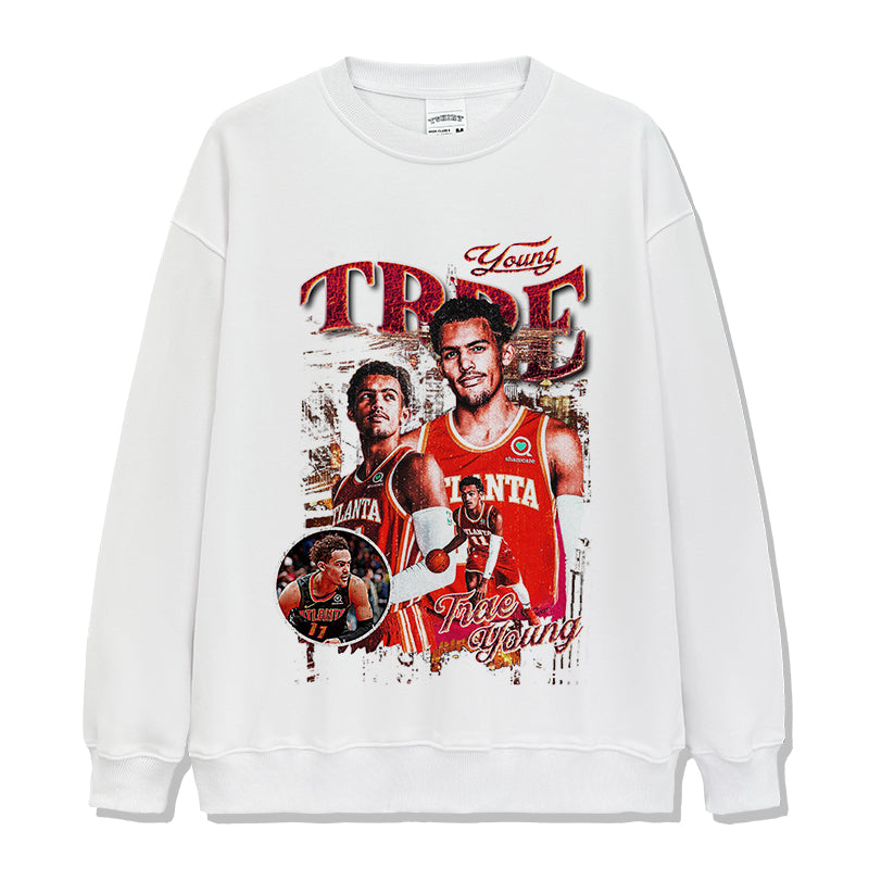 Trae Young Sweatshirt NBA Style001 T-Shirts, Hoodie | CoreVibeTees.com (Image 3)