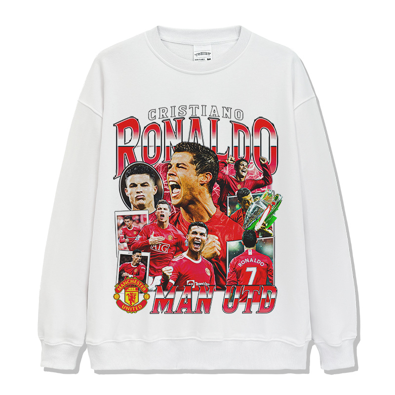 Cristiano Ronaldo "Man Utd"Sweatshirt T-Shirts, Hoodie | CoreVibeTees.com (Image 3)