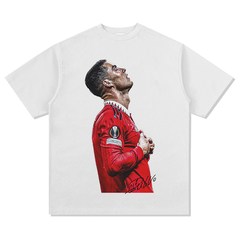 Cristiano Ronaldo "Signature"TEE Hoodie, Sweatshirt | CoreVibeTees.com (Image 4)
