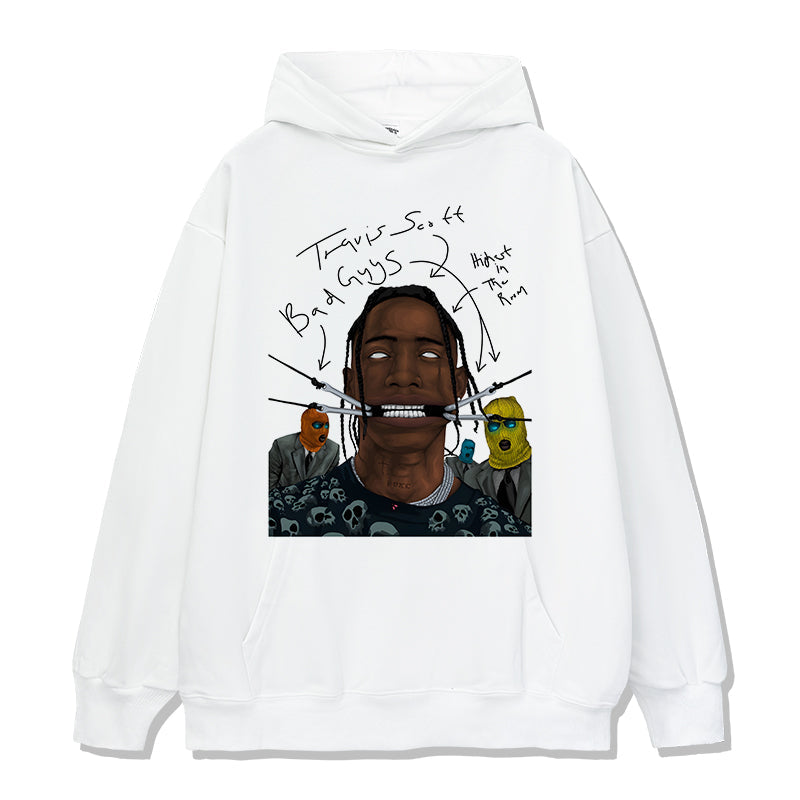 Travis Scott Hoodie Style010 T-Shirts, Sweatshirt | CoreVibeTees.com (Image 1)