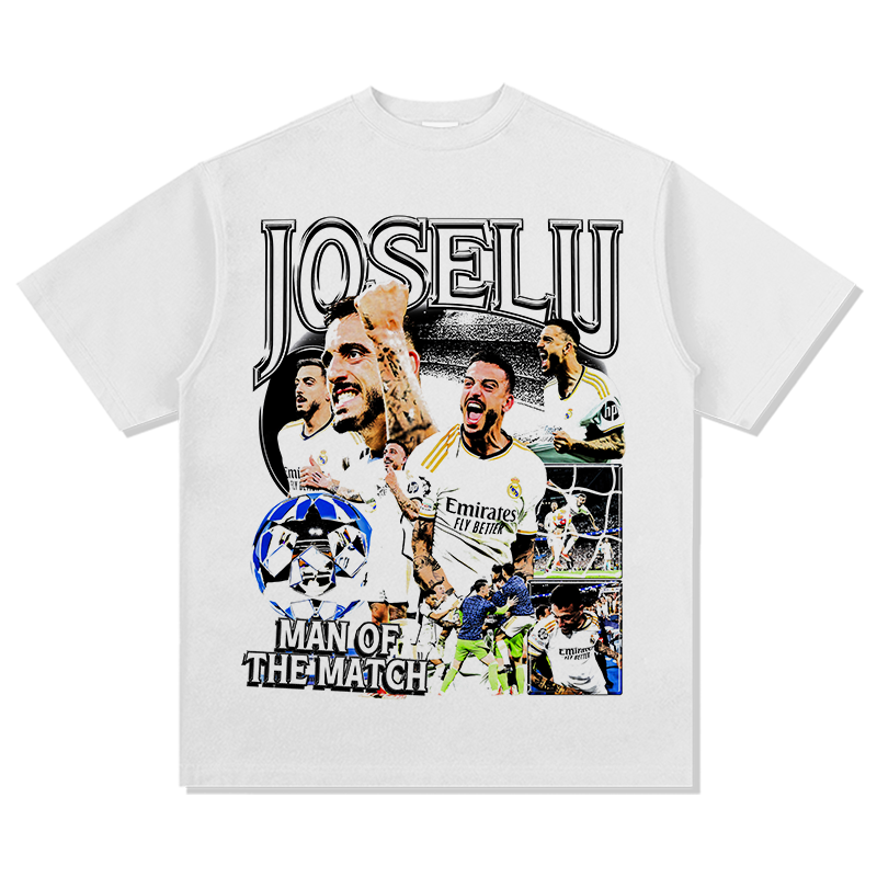 Joselu "Man Of The Match"TEE Hoodie, Sweatshirt | CoreVibeTees.com (Image 4)