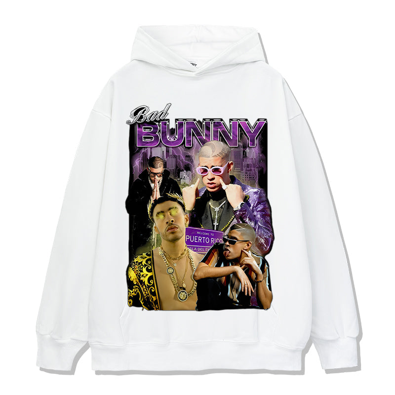 Bad Bunny Hoodie Style002 T-Shirts, Sweatshirt | CoreVibeTees.com (Image 3)