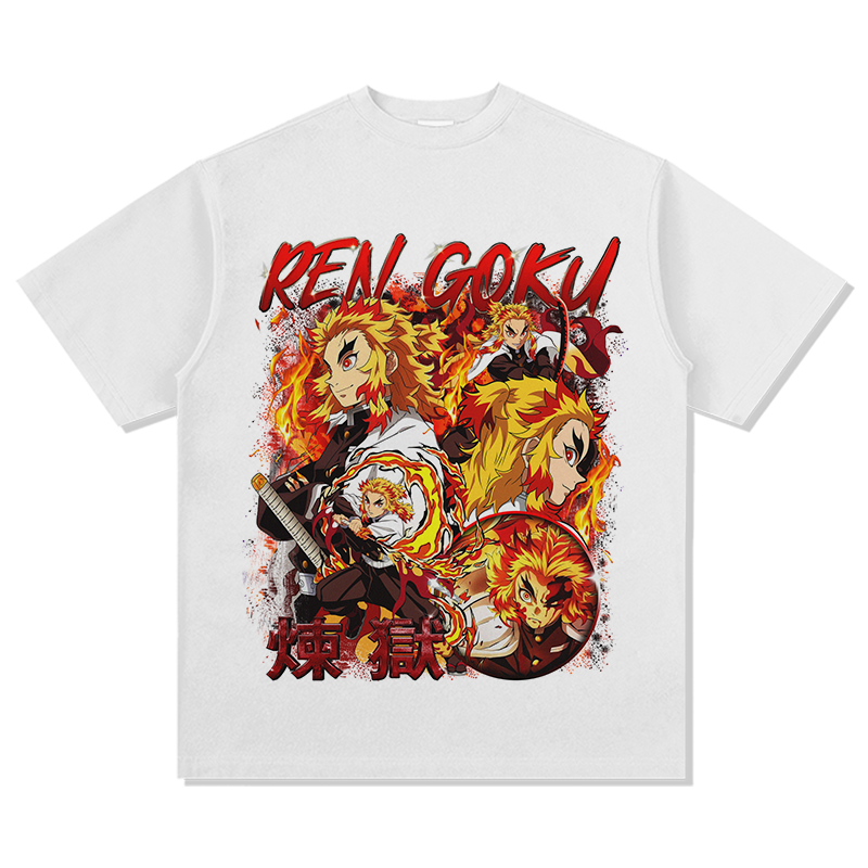 KyÅjurÅ Rengoku "Anime" TEE Hoodie, Sweatshirt | CoreVibeTees.com (Image 4)