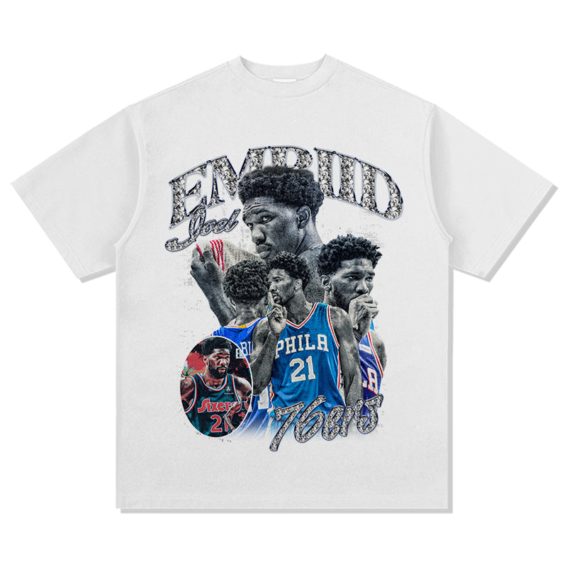 Joel Embiid TEE NBA Hoodie, Sweatshirt | CoreVibeTees.com (Image 4)