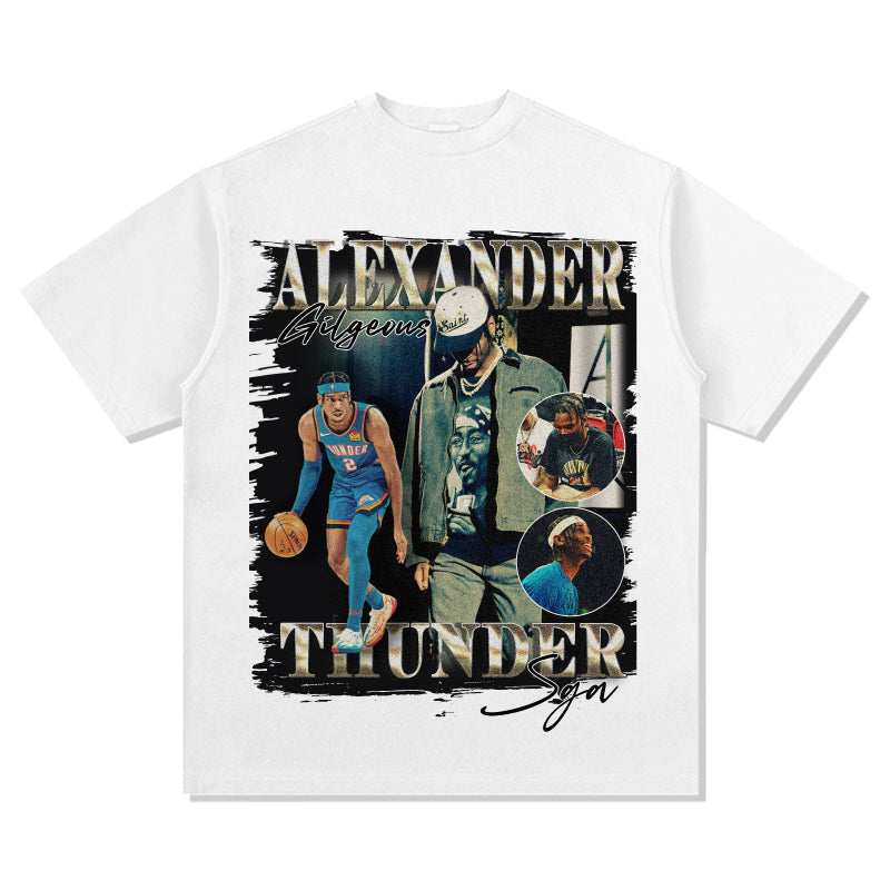 Shai Gilgeous Alexander TEE NBA Hoodie, Sweatshirt | CoreVibeTees.com (Image 4)