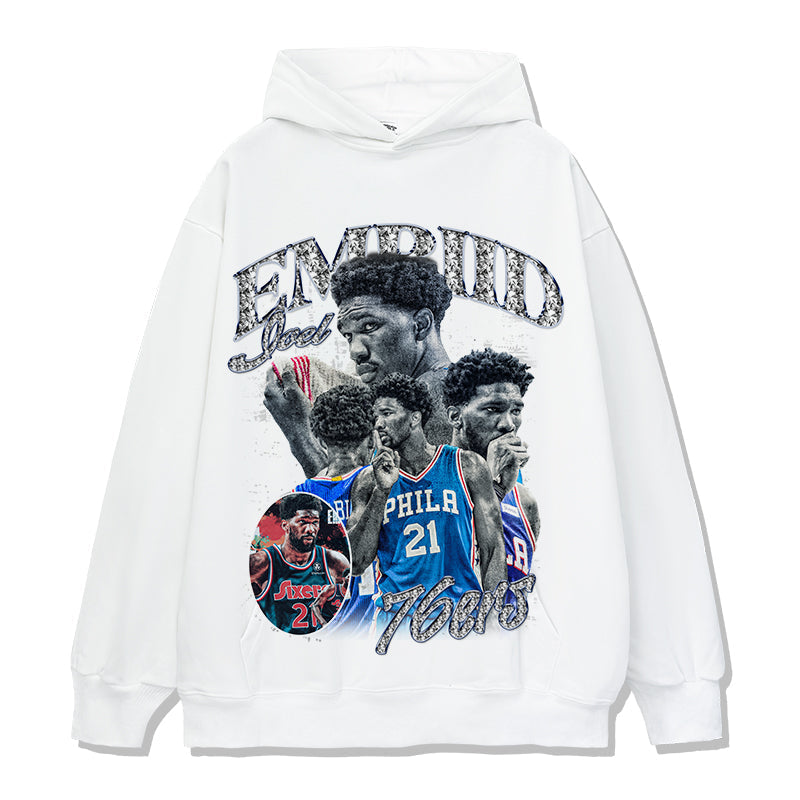 Joel Embiid HOODIE NBA T-Shirts, Sweatshirt | CoreVibeTees.com (Image 3)