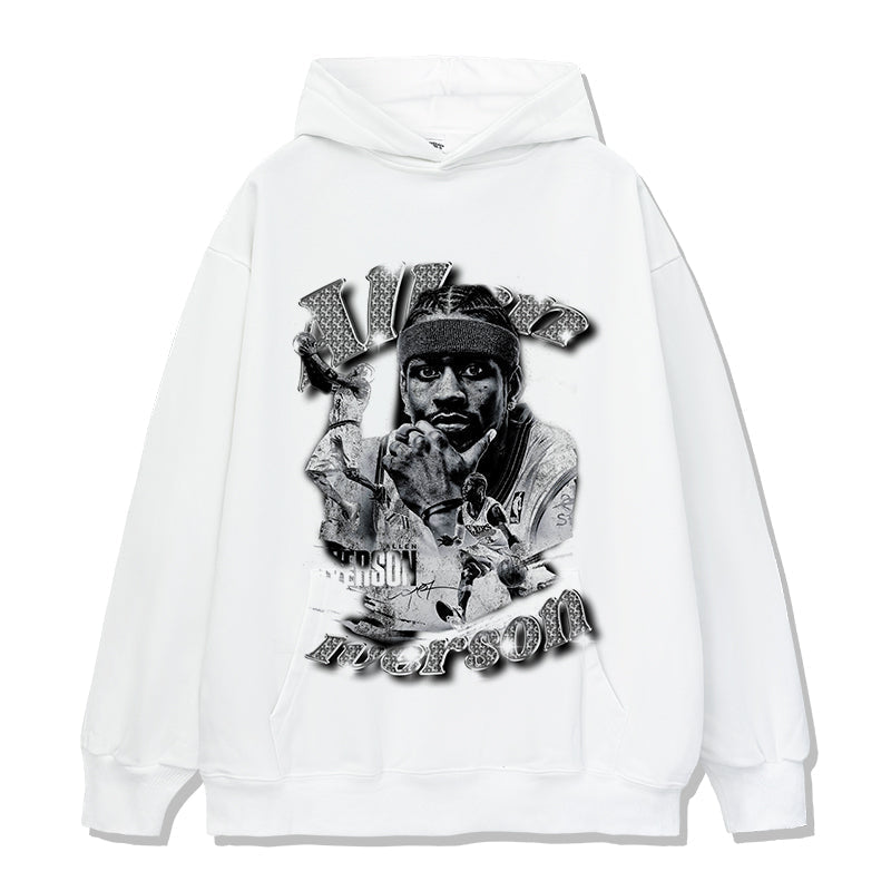 Allen Iverson HOODIE NBA Style002 T-Shirts, Sweatshirt | CoreVibeTees.com (Image 3)