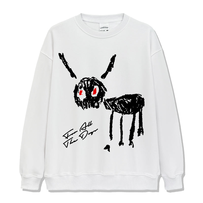 For All The Dogs By Drake Sweatshirt Style001 T-Shirts, Hoodie | CoreVibeTees.com (Image 3)