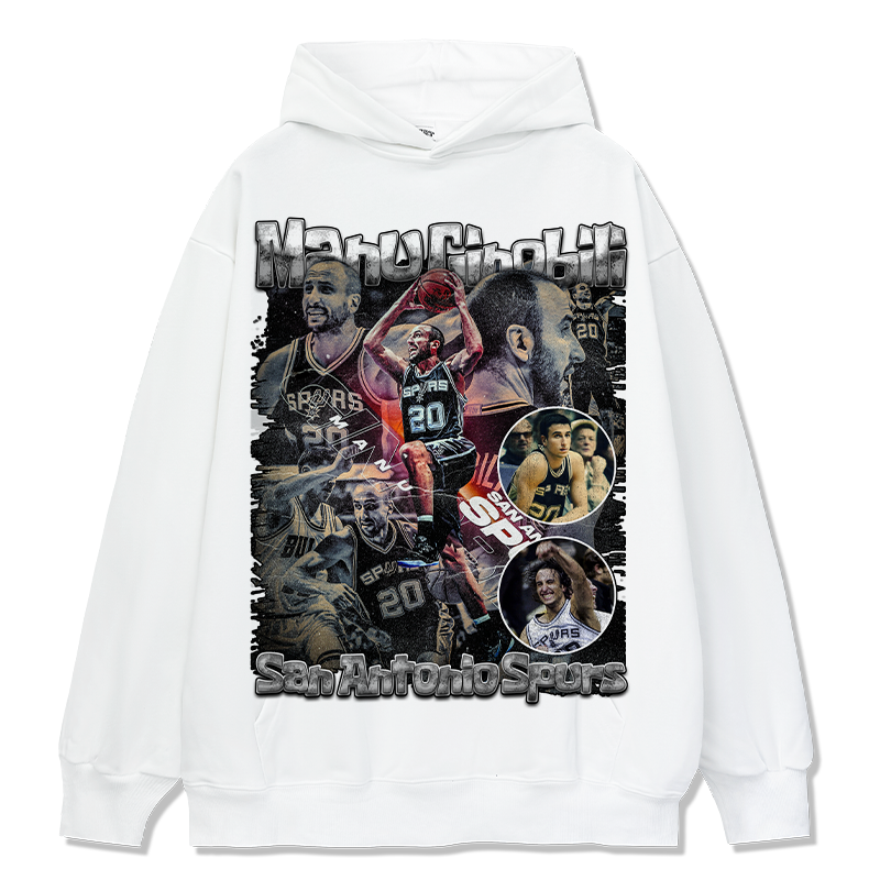 Manu Ginobili HOODIE NBA T-Shirts, Sweatshirt | CoreVibeTees.com (Image 3)