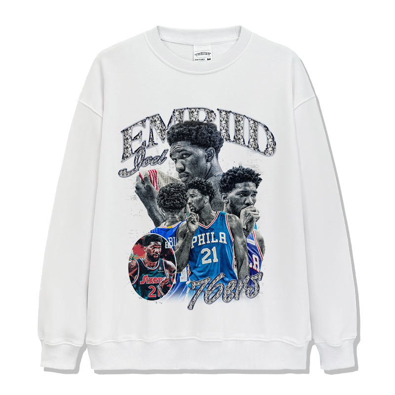 Joel Embiid Sweatshirt NBA T-Shirts, Hoodie | CoreVibeTees.com (Image 3)