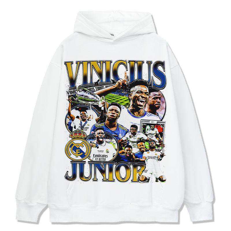 Vinicius Junior Hoodie T-Shirts, Sweatshirt | CoreVibeTees.com (Image 3)