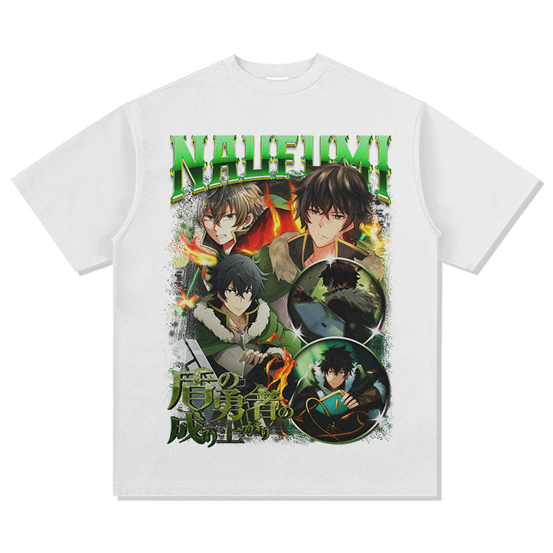 Naofumi Iwatani The Rising of The Shield Hero "Anime" TEE Hoodie, Sweatshirt | CoreVibeTees.com (Image 4)