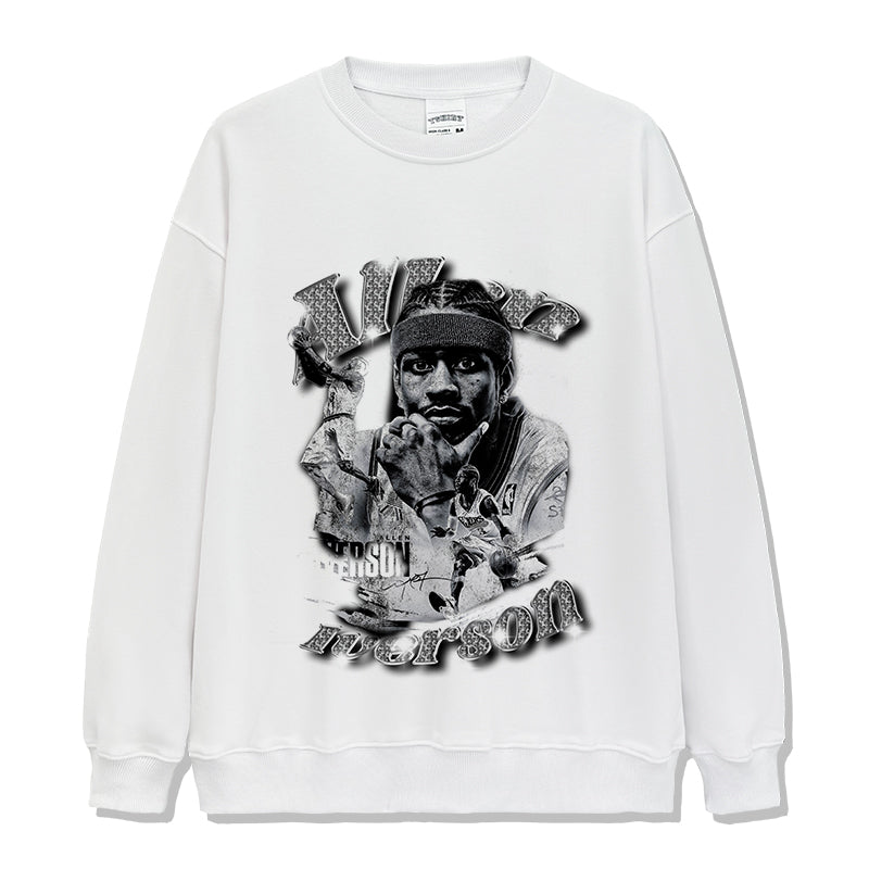 Allen Iverson Sweatshirt NBA Style002 T-Shirts, Hoodie | CoreVibeTees.com (Image 3)