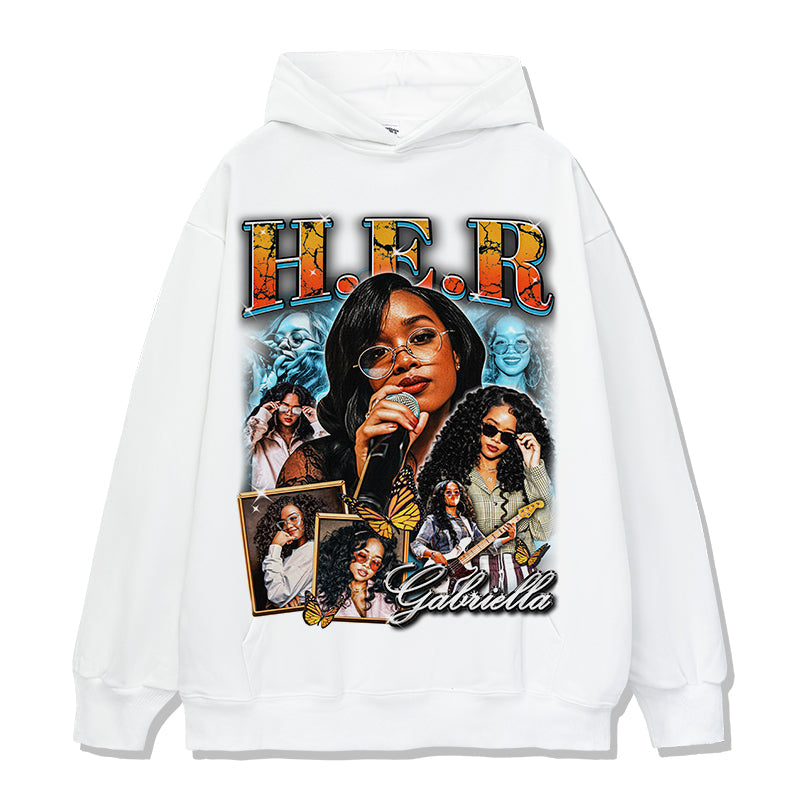H.E.R Hoodie T-Shirts, Sweatshirt | CoreVibeTees.com (Image 3)