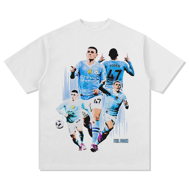 Phil Foden Tee Hoodie, Sweatshirt | CoreVibeTees.com (Image 2)