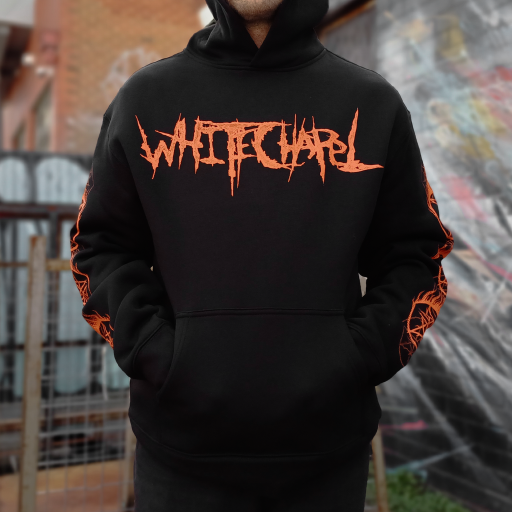 Flaming Cult Pullover Hoodie (Black) T-Shirts, Sweatshirt | CoreVibeTees.com (Image 2)