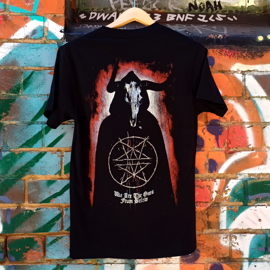 From Below T-Shirt (Black) Hoodie, Sweatshirt | CoreVibeTees.com (Image 3)