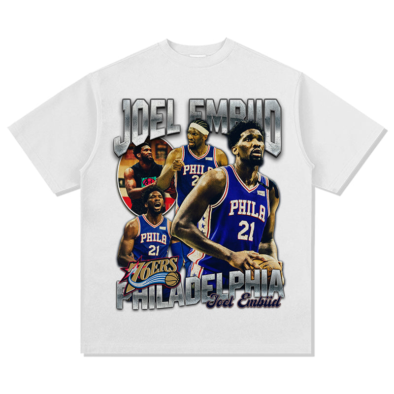Joel Embiid Tee NBA 2024 Style001 Hoodie, Sweatshirt | CoreVibeTees.com (Image 5)