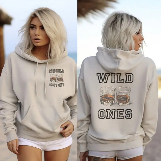 Wild ones hoodie, country music 2 sides  Hoodie and Sweater; T-shirt Cotton Menswear