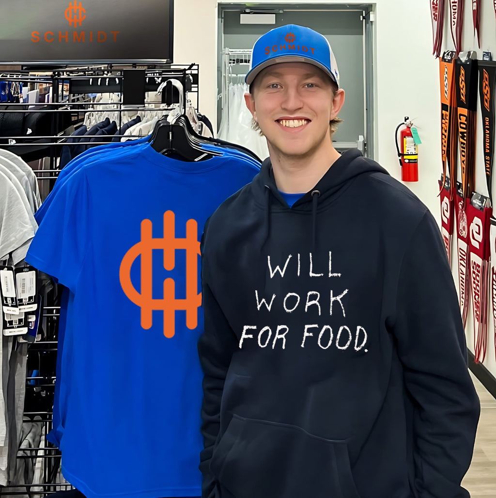Will work for food shirt