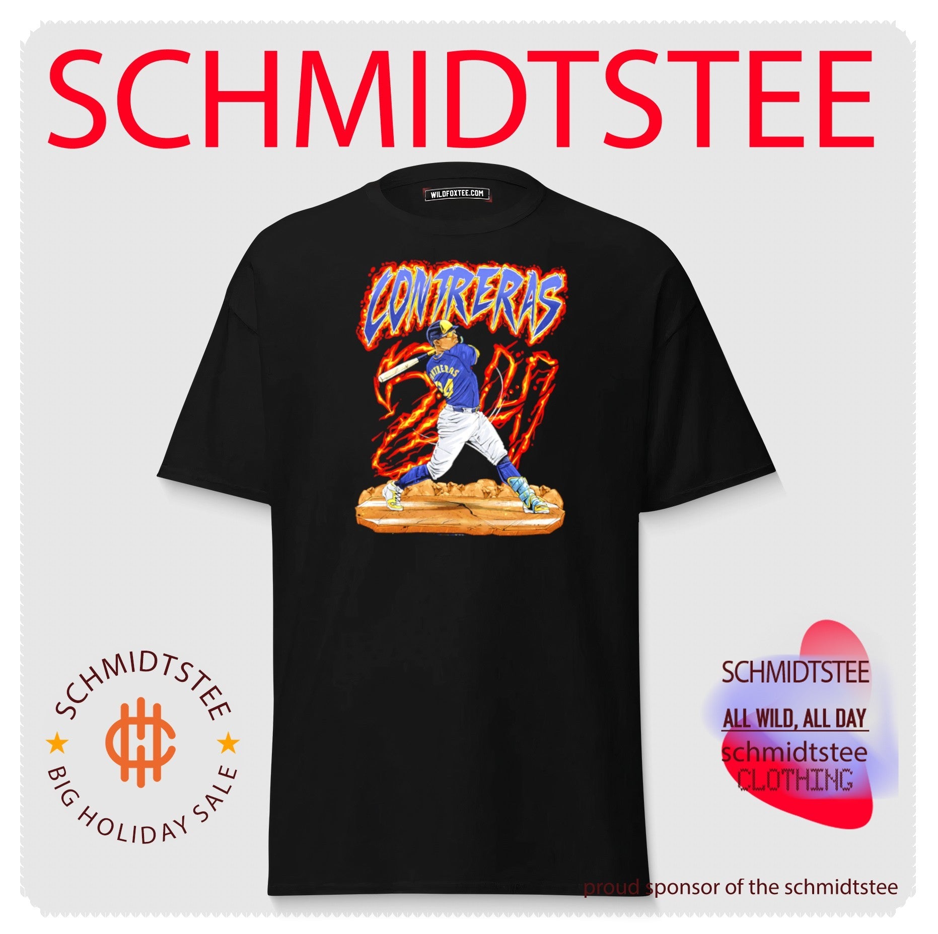 William Contreras Milwaukee Brewers Hand Drawn Artwork shirt