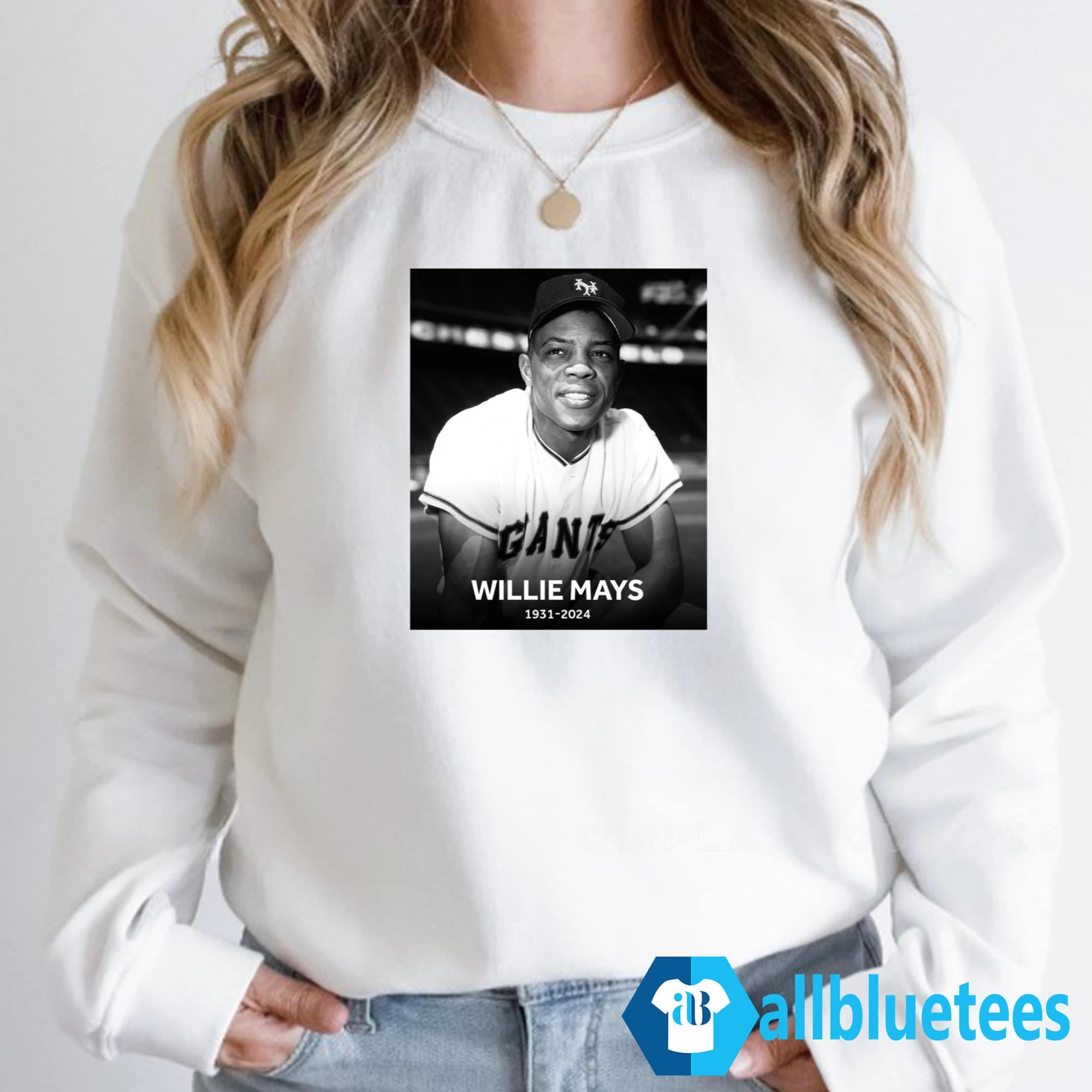 RIP Willie Mays 1931-2024 Shirt