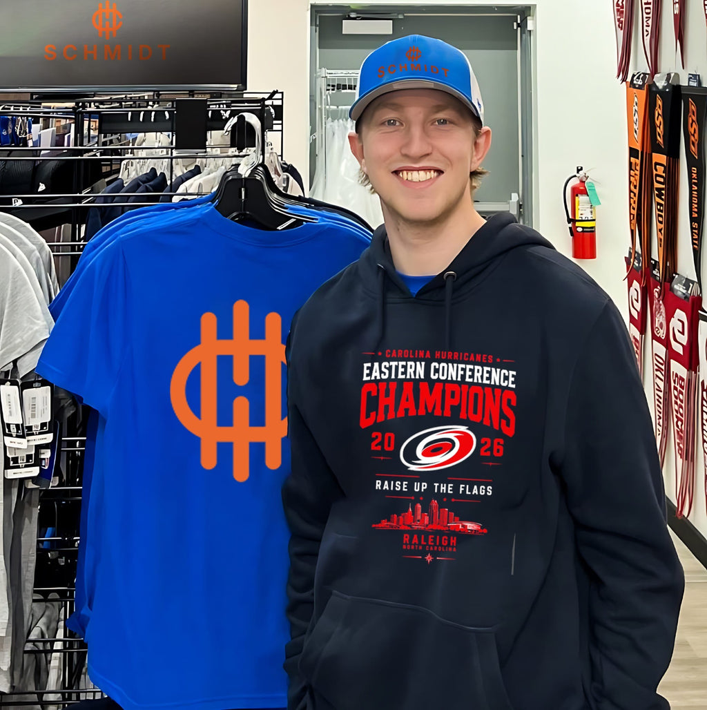 Carolina Hurricanes 2026 Eastern Conference Champions Raise up the flags skyline shirt