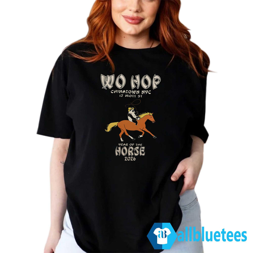 Wo Hop Chinatown NYC Year Of The Horse 2026 Shirt