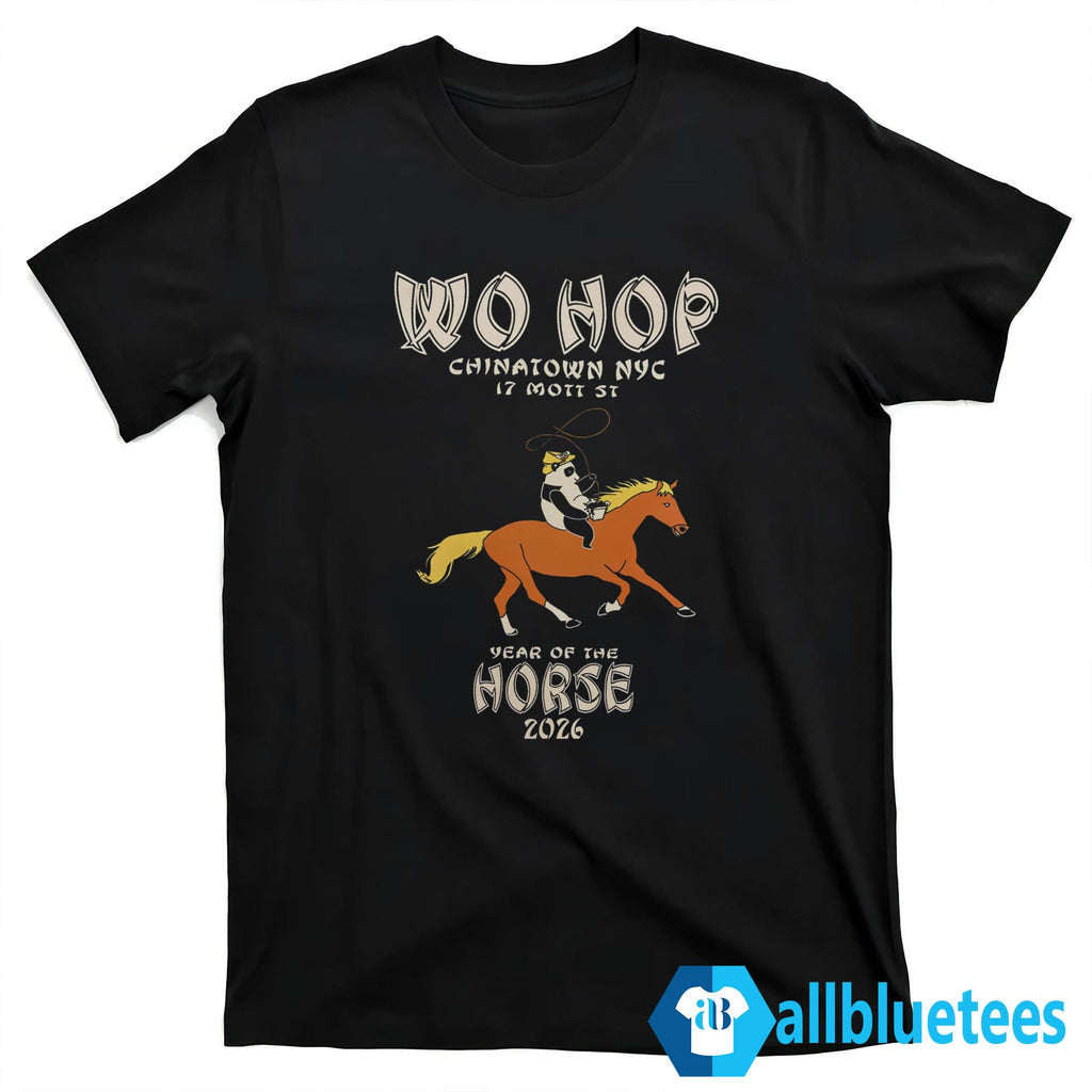 Wo Hop Chinatown NYC Year Of The Horse 2026 Shirt