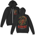 Snake Dragon Zip Up Hoodie T-Shirts, Sweatshirt | CoreVibeTees.com