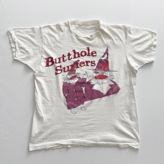 Bootleg Vintage Bu11hole Surfers Band T-Shirt, For Men/Women - Unisex Style, 100% Cotton, Menswear Tops Streetwear Tshirt graphic  tee