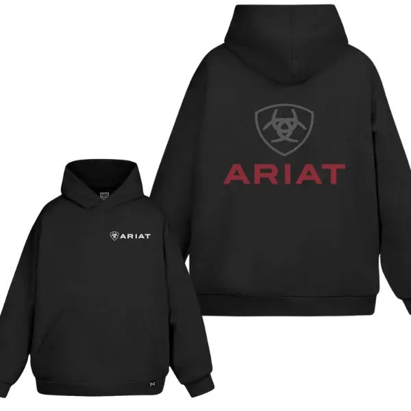 Ariat Unisex 2 Sided Graphic Hoodie/Sweatshirt/T-Shirt, For Men/Women - Unisex Style, 100% Cotton, Pullover unisex hoodie faith hoodie