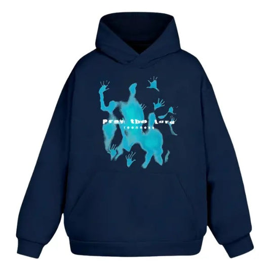 Abstract Shadow Pray The Lord Hoodie/Sweatshirt/T-Shirt, For Men/Women - Unisex Style, 100% Cotton, Pullover unisex hoodie