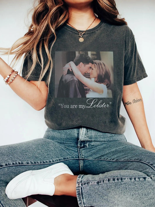 Women's Graphic Print Round Neck Tee, Vintage Trendy Casual Short Sleeve T-shirt for Daily Wear, Ladies Summer Tops