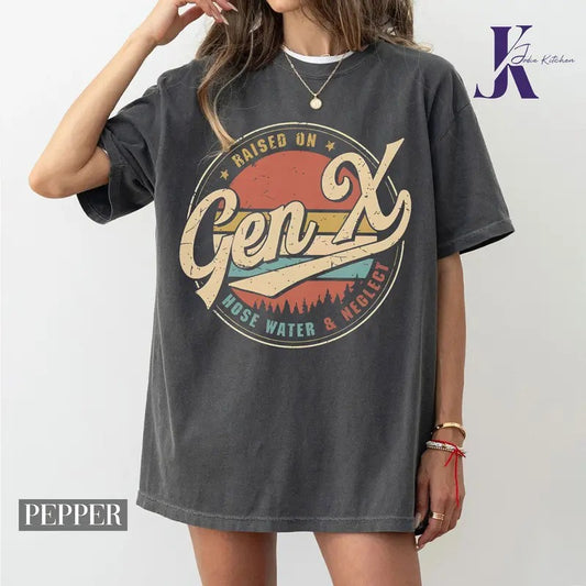 Women's Vintage Graphic Round Neck Tee, Casual Short Sleeve T-shirt for Summer, Women's Top for Daily Wear, T Shirts for Women