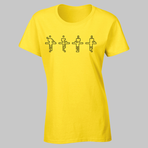 Women's 2025 Yellow Tour T-Shirt Hoodie, Sweatshirt | CoreVibeTees.com (Image 2)