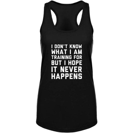 Womens Workout Tank Tops-Novelty Funny Saying Fitness Gym Racerback Sleeveless Shirts for Women Made in USAstyle{n002}2