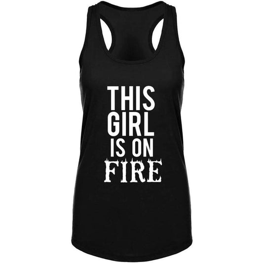 Workout Tank Tops for Women-Womens Funny Saying Fitness Gym Racerback Sleeveless Shirts Made in USA