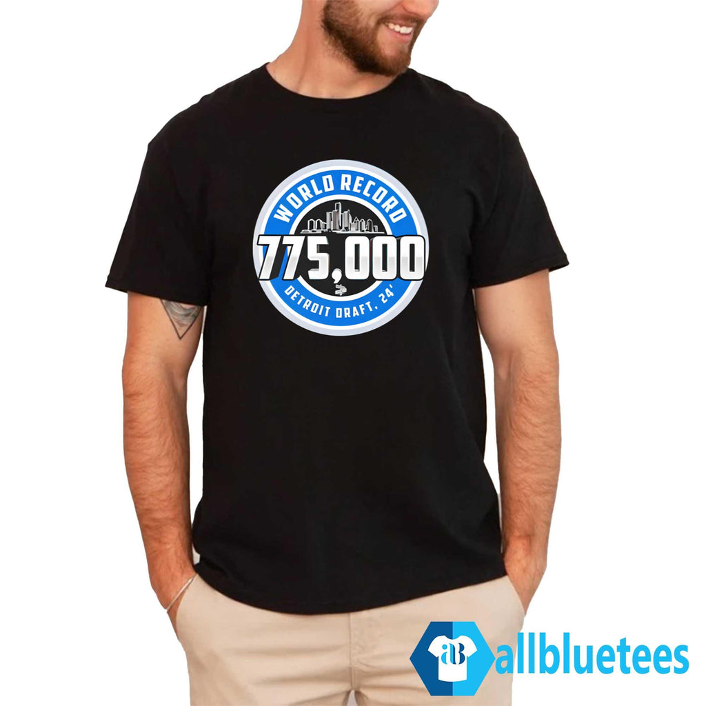 World Record 775000 Detroit 2024 Shirt